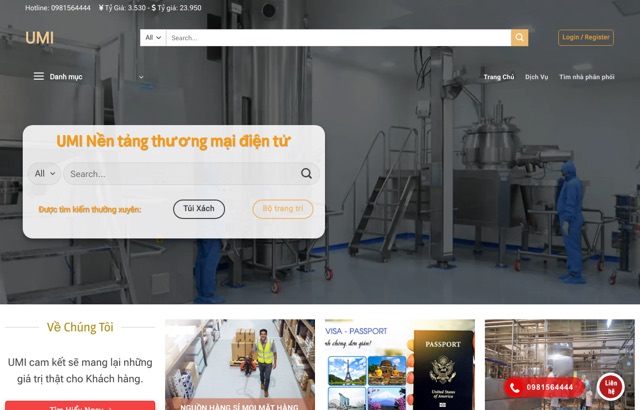 Website UMI Việt Nam